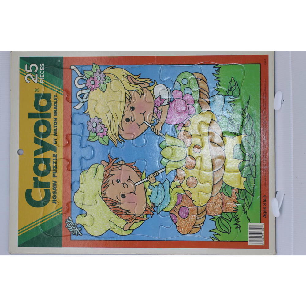 Crayola 25 Piece Jigsaw Puzzle by Milton Bradley